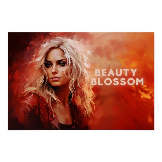 Poster Beauty Blossom (Anverso)