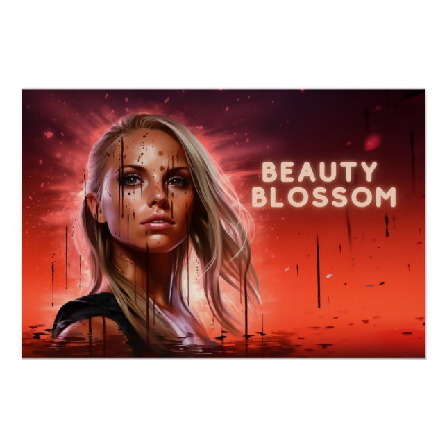 Poster Beauty Blossom (Anverso)