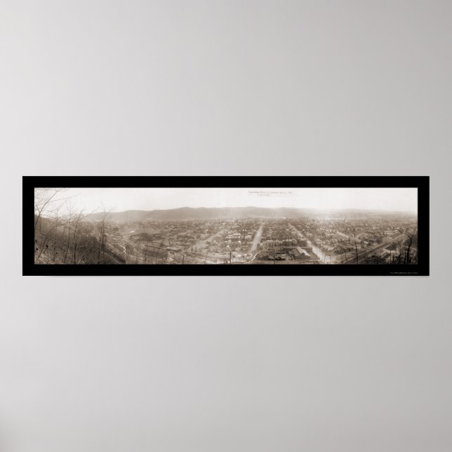 Póster Beaver Falls, PA Photo 1909 (Frente)