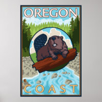 Beaver & River - Costa de Oregón