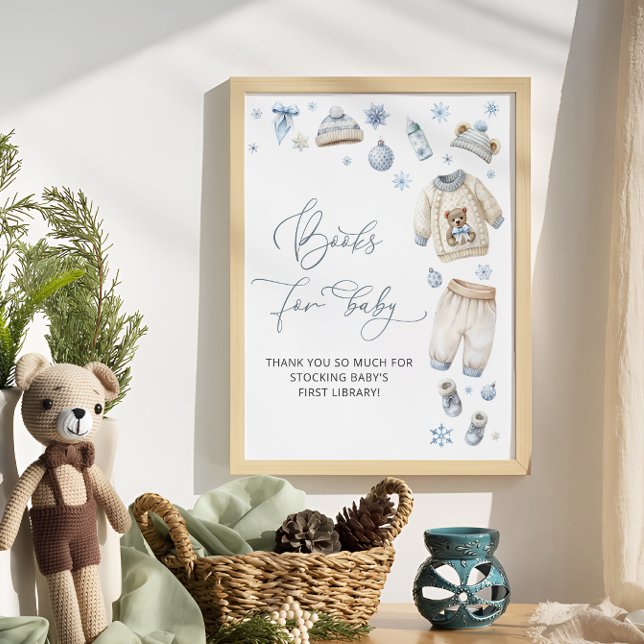 Póster Beba su frío fuera de los libros de ropa para bebé (Subido por el creador)