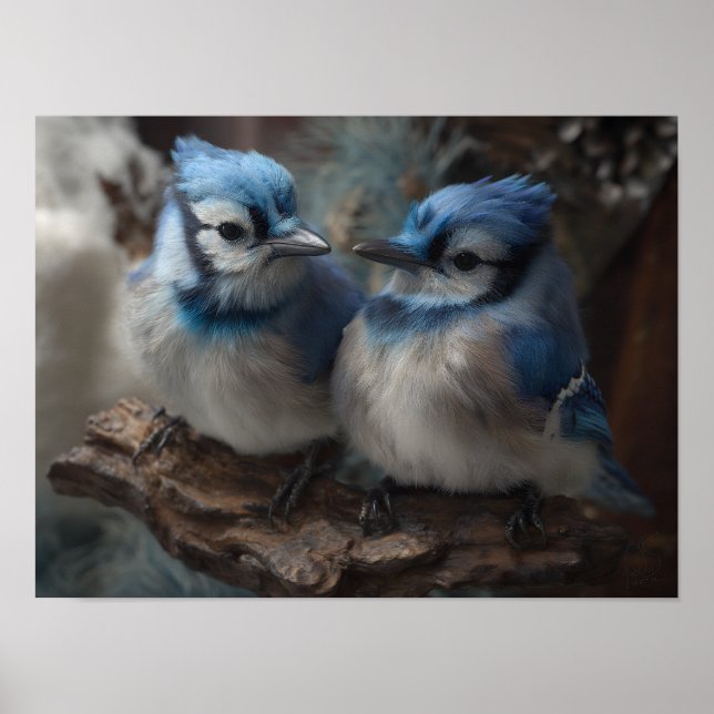 Póster Bebé Blue Jays (Frente)