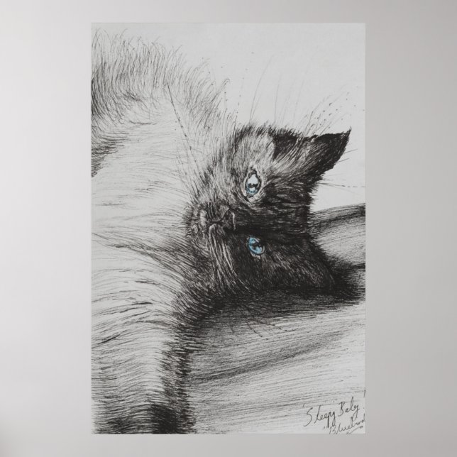 Póster Bebé Cheeky (Frente)