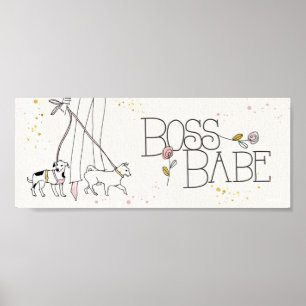 Póster Bebé de Apple salvaje el Boss - bosquejo moderno