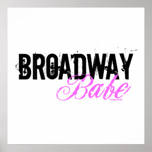 Póster Bebé de Broadway