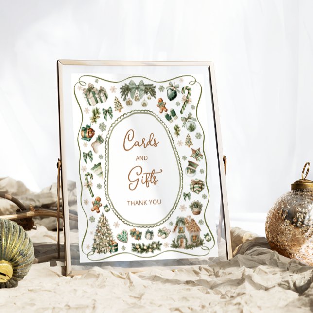 Póster Bebé de invierno hace frío fuera de las tarjetas y (Subido por el creador)