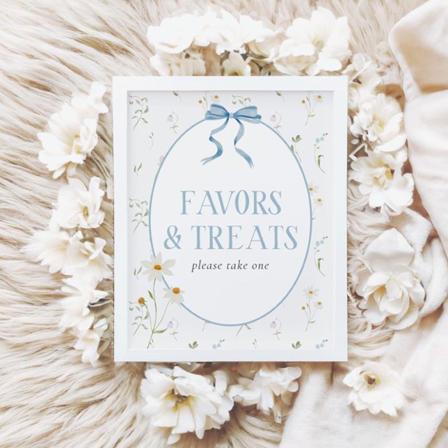 Póster Bebé en flor Primavera Azul Favor y Tratamientos (Subido por el creador)