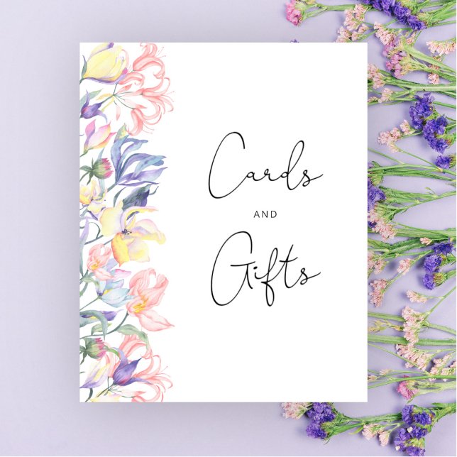 Póster Bebé en la floración de la ducha de bebé Tarjetas  (Subido por el creador)