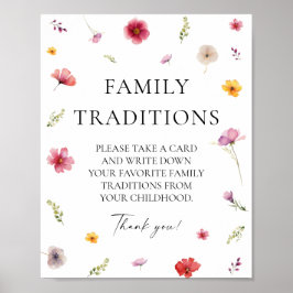 Póster Bebé en las tradiciones de la familia de Baby Show