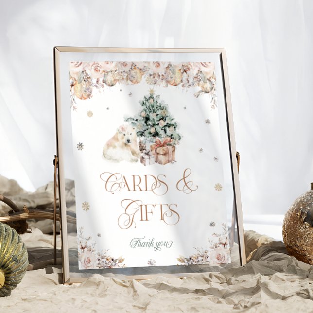 Póster Bebé, hace frío fuera de las tarjetas de oso de in (Subido por el creador)