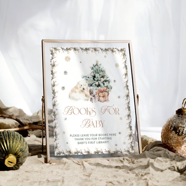 Póster Bebé, hace frío fuera de los libros de ositos pola (Subido por el creador)