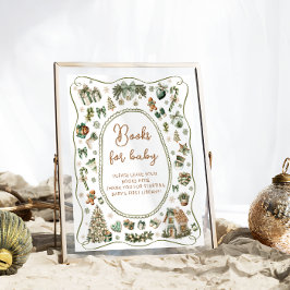 Póster Bebé, hace frío fuera de los libros neutrales para