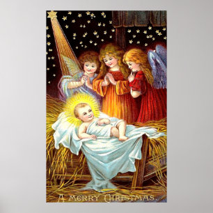 Póster Bebé Jesús