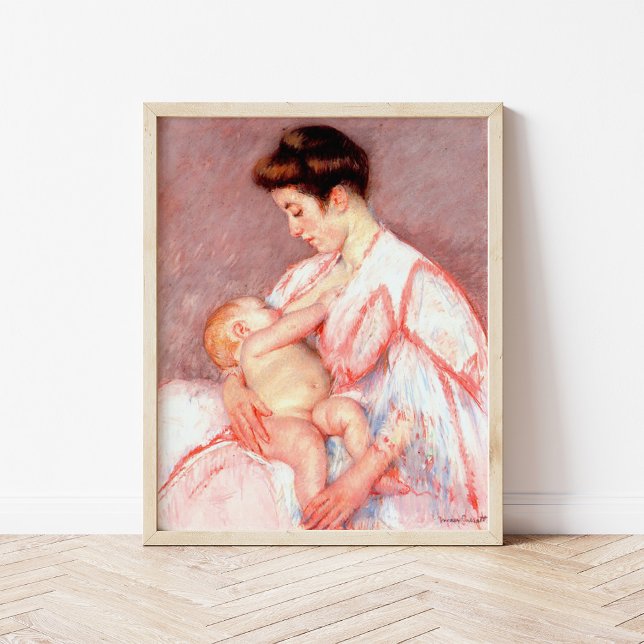 Póster Bebé John Enfermo | Mary Cassatt (Subido por el creador)