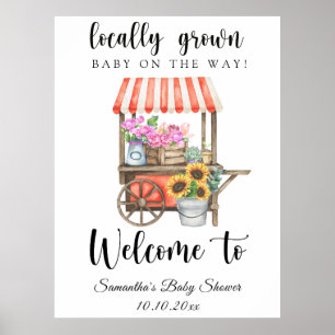 Póster Bebé local - Bebé de bienvenida