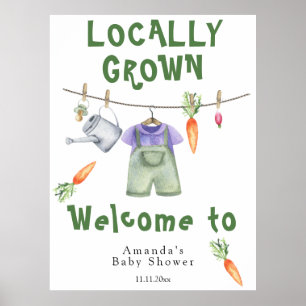 Póster Bebé local - Bebé de bienvenida
