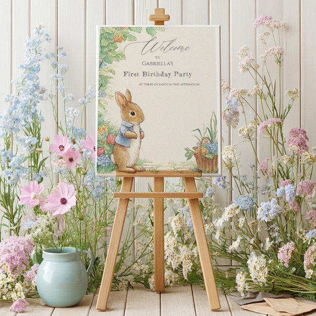 Póster Bebé Peter Rabbit Garden (Subido por el creador)