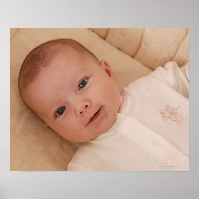 Póster Bebé tumbado (Frente)