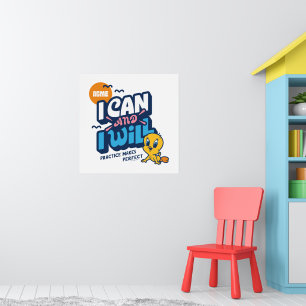 Póster Bebé TWEETY™ - Puedo Y Lo Haré