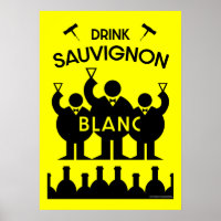 Bebedor de vino Sauvignon Blanc  