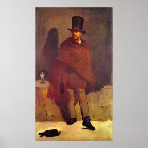 Póster Bebedor del ajenjo de Eduardo Manet