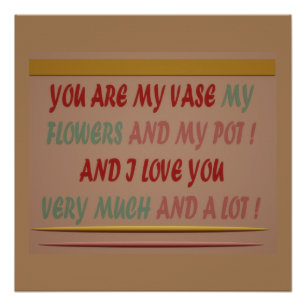 PÓSTER BEBER A ROMANCE AMOR Y HUGS