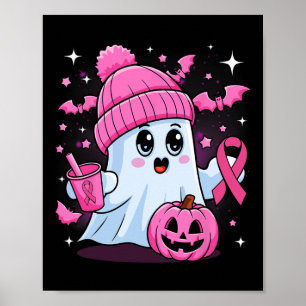 Póster Beber café dulce Fantasma Fantasma Halloween