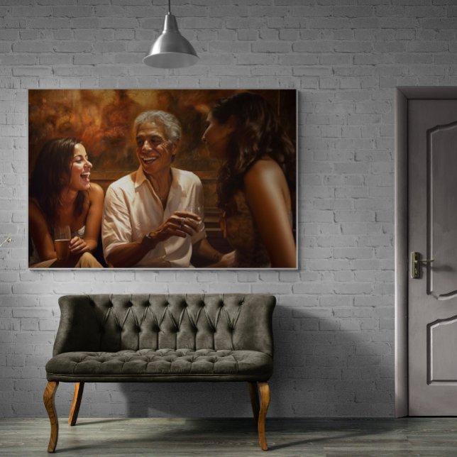 Póster Beber cubano con pintura de mujeres más jóvenes (Subido por el creador)