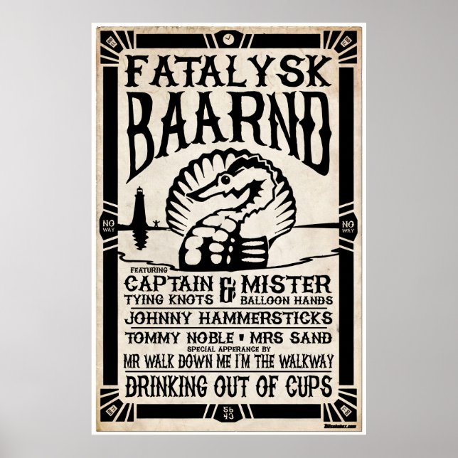 Póster Beber del Poster de Tributo de Cups (Frente)