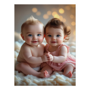 Póster Bebés adorables