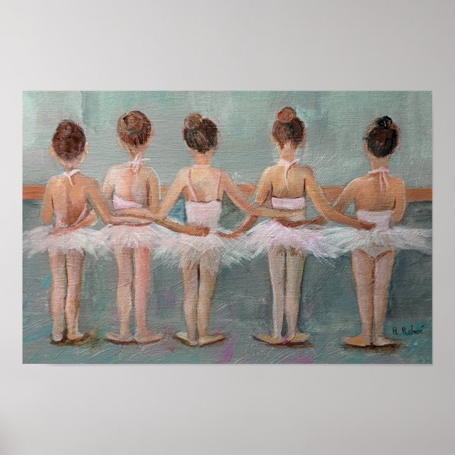 Póster Bebés de Ballet (Frente)