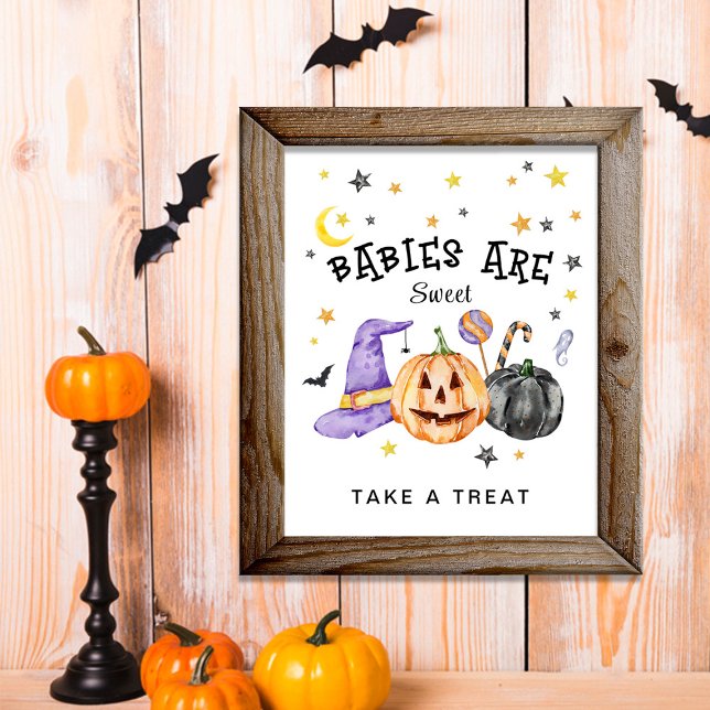 Póster Bebés de Halloween Son Dulces (Subido por el creador)