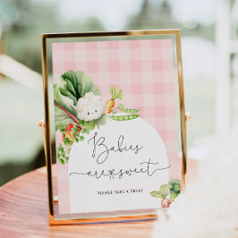 Póster Bebés rosados crecidos localmente Los bebés son Po