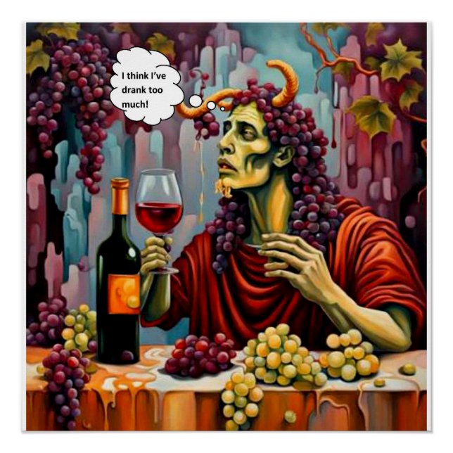 Póster Bebí demasiado (Anverso)