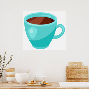 Póster Bebida de chocolate caliente