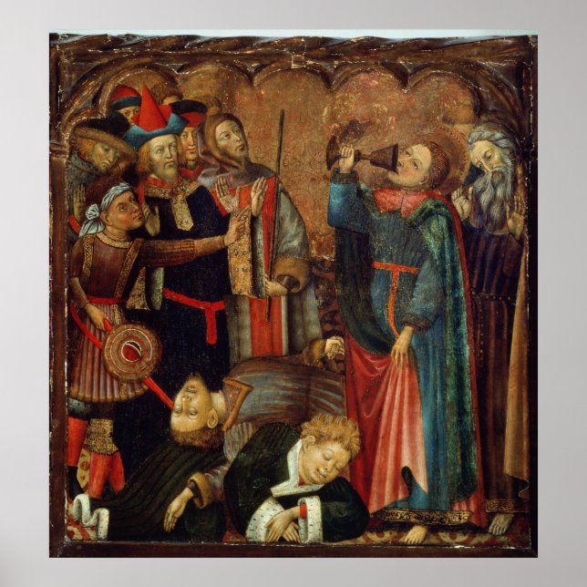 Póster Bebida evangelista de San Juan (Frente)