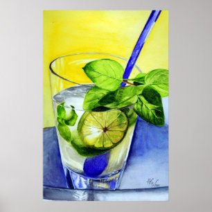 Póster Bebida fresca