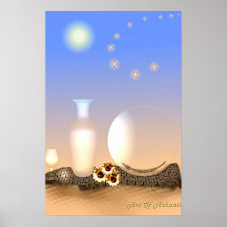 Póster Bebida solitaria