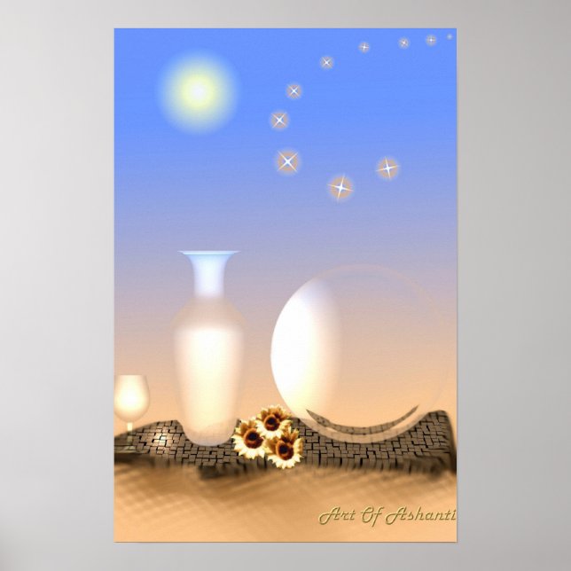 Póster Bebida solitaria (Frente)