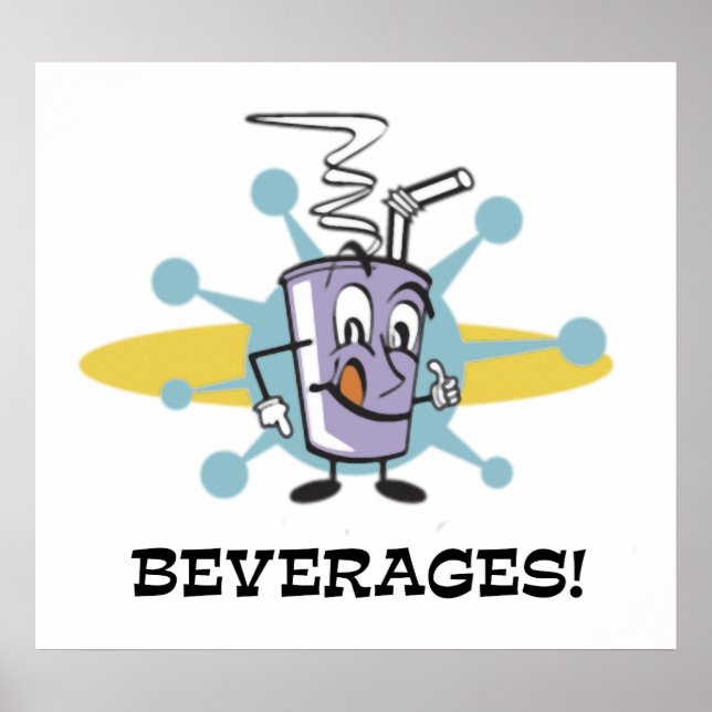 Póster Bebidas (Frente)