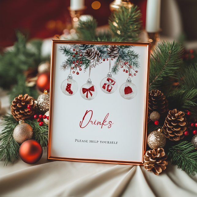 Póster Bebidas de Baby Shower de merry Little Navidades (Subido por el creador)