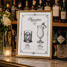 Bebidas Destacadas Boda De Él y Ella