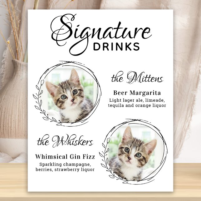 Póster Bebidas emblemáticas para la boda de gatos 2 Bar d (Subido por el creador)