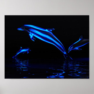 Póster Bebidas Flourescent