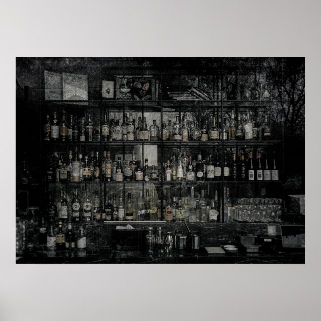 Póster Bebidas No 1 Versión de película antigua (Frente)