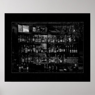 Póster Bebidas No 2 con borde