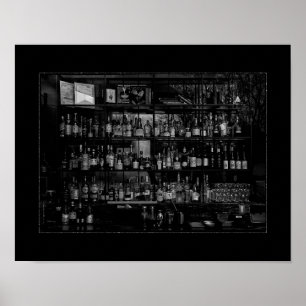 Póster Bebidas No 2 con borde