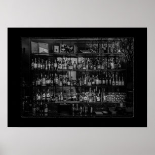 Póster Bebidas No 2 con borde
