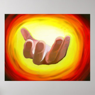 Póster Beckoning Hand