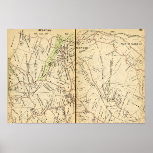 Póster Bedford, Nueva York 2